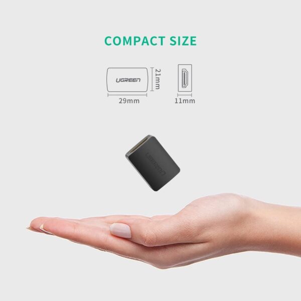 4K HDMI FEMALE TO FEMALE ADAPTER UGREEN 20107 - Image 2