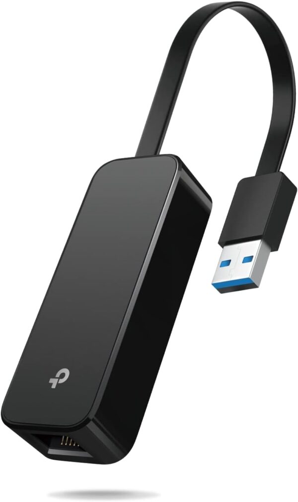 TP-Link USB to Ethernet Adapter (UE306), Supports Nintendo Switch, Foldable USB 3.0 to Gigabit Ethernet LAN Network Adapter, Supports Windows, Linux, Apple MacBook OS 10.11 - 12, Surface - Image 2