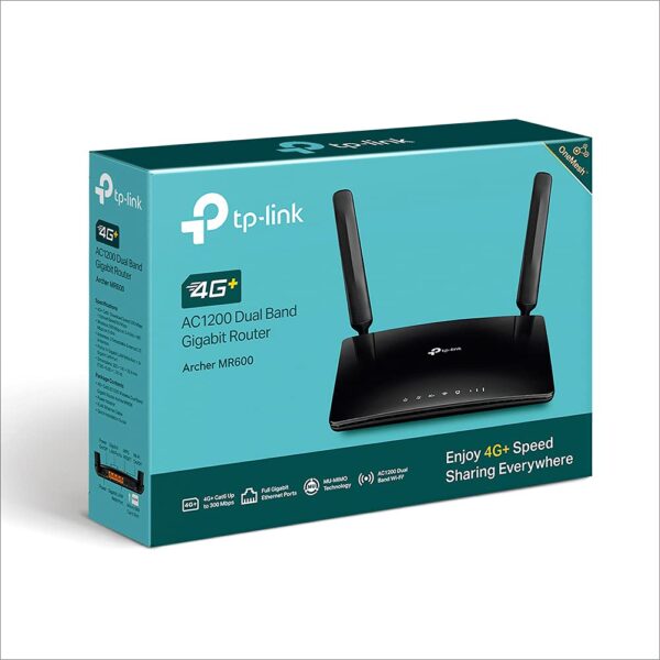 TP-Link Archer MR600 AC1200 Mbps 4G+ Mobile Wi-Fi