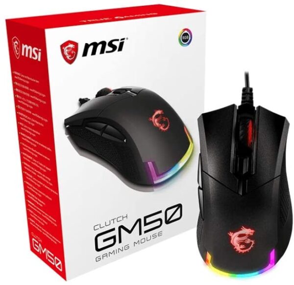 MSI CLUTCH GM50  RGB up to 7200 DPIGaming Mouse