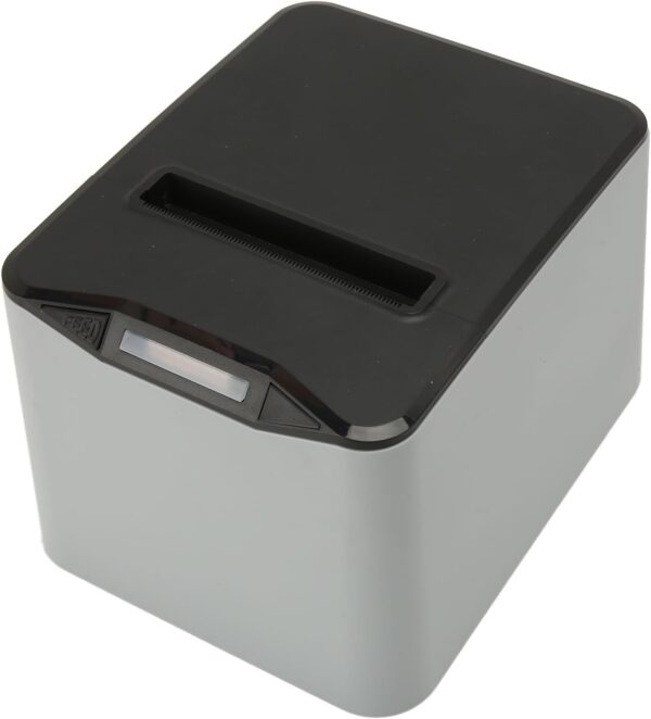 Thermal Receipt Printer, 3'1/8 80mm Thermal Printer with USB, Serial, LAN Port, High Speed Printing, Automatic Cutting for Cash Register Restaurant Kitchen - BLACK - Image 11