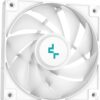 DeepCool LS520 SE Liquid Cooler 240mm 4th Gen Dual-Chamber Pump 3100RPM 280w TDP AIO CPU Cooler with ARGB Fans - WHITE - Image 5