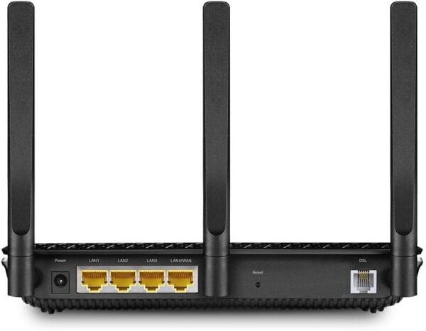 TP-Link AC2100 Wireless MU-MIMO VDSL/ADSL Modem Router, Dual-Band, Wi-Fi Speed Up To 2.1 Gbps, OneMeshTM, Versatile Connectivity, 4 x Gigabit Ports +1x 3.0 USB Port, Easy setup (Archer VR2100) - Image 2