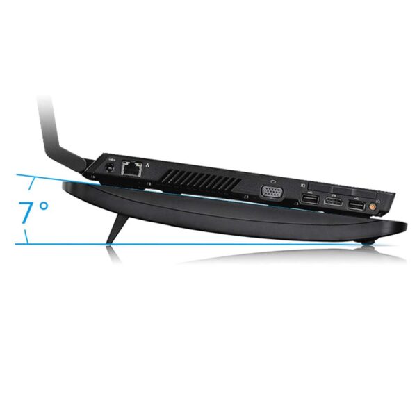 DEEPCOOL Wind PAL Mini Notebook Cooling Pad | 140mm Blue LED Fan, Metal Mesh Panel, Compatible with 39.62 cm (15.6") notebooks and Below - 340X250X25mm - Image 9