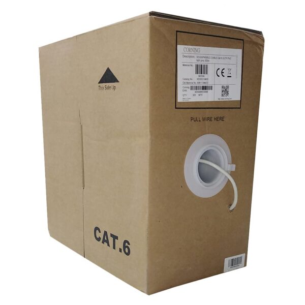CORNING EVERON XE005319605 Cat6 UTP Copper Cable - 305m - 4 Pair - WHITE - Image 2