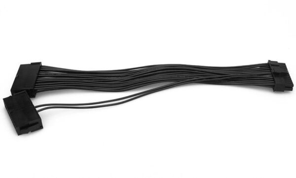 Dual 24-Pin ATX Power Supply Motherboard Adapter Cable for Using Two PSU's by Cryptosaur Gear MINING - Image 4