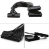 Dual 24-Pin ATX Power Supply Motherboard Adapter Cable for Using Two PSU's by Cryptosaur Gear MINING - Image 3