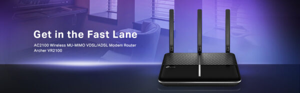 TP-Link AC2100 Wireless MU-MIMO VDSL/ADSL Modem Router, Dual-Band, Wi-Fi Speed Up To 2.1 Gbps, OneMeshTM, Versatile Connectivity, 4 x Gigabit Ports +1x 3.0 USB Port, Easy setup (Archer VR2100) - Image 14