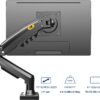 NB F80 17″-30″ Full Motion Ergonomic Monitor Arm - Image 4