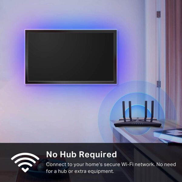 Tapo Smart LED Light Strip, 5m, Wi-Fi App Control RGB Multicolour LED Strip, PU Coating, Works with Alexa & Google Home, Suitable for TV Gaming Lounge DIY Decoration (Tapo L920-5) - Image 11