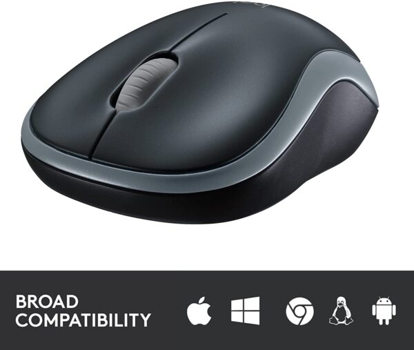 Logitech M185 Wireless Mouse 1000 DPI Optical Tracking - Image 2