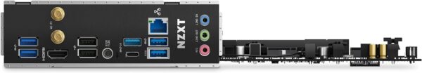 NZXT N5 Z690 Motherboard - N5-Z69XT-B1 - Intel Z690 chipset (Supports 12th Gen CPUs) - ATX Gaming Motherboard - Integrated I/O Shield - WiFi 6E connectivity - Bluetooth V5.2 - Black - Image 5