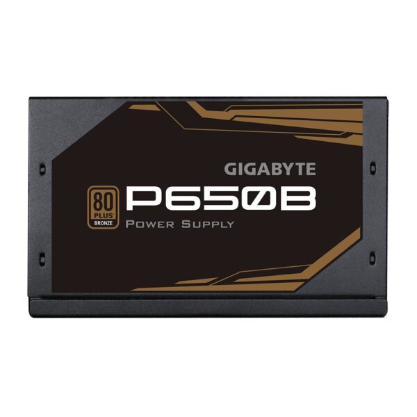 GIGABYTE P650B GP-P650B 650 W PSU Intel Form Factor ATX 12V v2.31 80 PLUS BRONZE Certified Non-Modular Active PFC (>0.9 typical) PFC Power Supply - Image 3