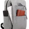 Laptop Backpack - for Tablets & Laptops up to 15.6" - Waterproof - Electronics Protection  - Scratchproof - Travel Friendly - Organized Compartments - USB Charge Port - Slim Casual Business Design - Heavy Duty - 42 x 12 x 30 cm - GREY - Image 2