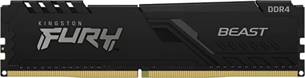 RAM KINGSTON FURY 8GB 3600MHz DDR4 BLACK DESKTOP - Image 2