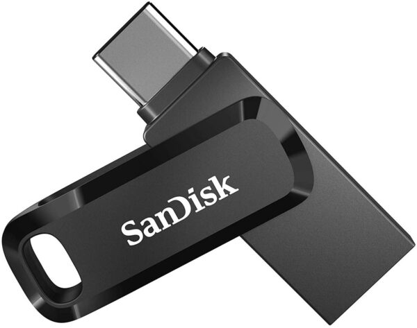 SanDisk 64GB Ultra Dual Drive Go 2-in-1 USB Type-A & Type-C Flash Drive