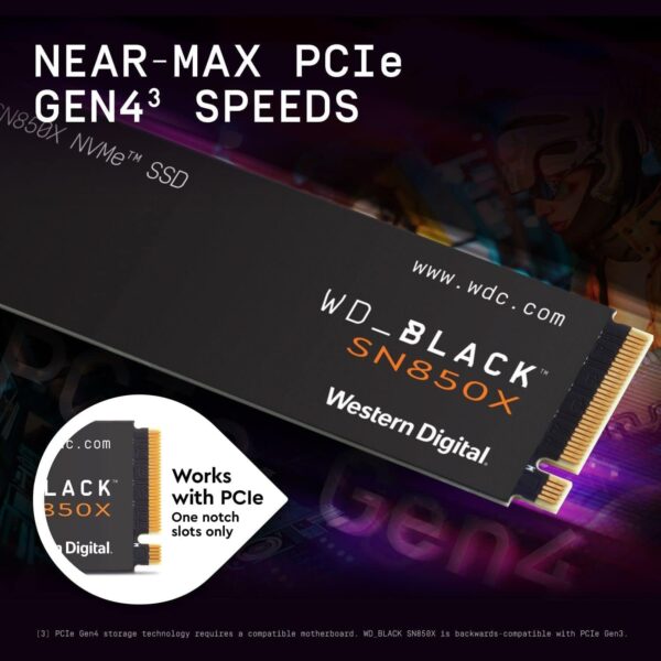 WD_BLACK 2TB SN850X NVMe Internal Gaming SSD - Image 3
