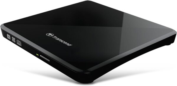 Transcend 8K Extra Slim External Portable DVD Writer Optical Drive (TS8XDVDS-K) ; Burner CD DVD +/-RW Reader ; DVD Player for Laptop Mac MacBook PC Windows Linux OS - Image 4