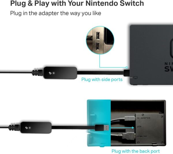 TP-Link USB to Ethernet Adapter (UE306), Supports Nintendo Switch, Foldable USB 3.0 to Gigabit Ethernet LAN Network Adapter, Supports Windows, Linux, Apple MacBook OS 10.11 - 12, Surface - Image 7