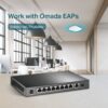 TL-SG1210P 10-Port Gigabit Desktop Switch with 8-Port PoE+