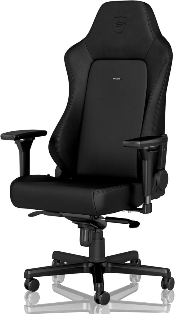 HERO BLACK EDITION High-tech faux leather  NOBLECHAIRS GAMING & OFFICE CHAIRS ; CUSHIONS INCLUDED "AWARD WINNING" - Image 3