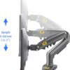 NB F80 17″-30″ Full Motion Ergonomic Monitor Arm - Image 6