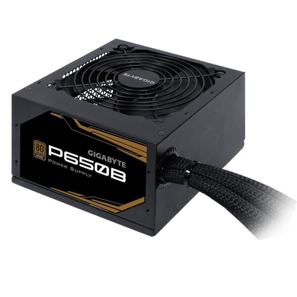 GIGABYTE P650B GP-P650B 650 W PSU Intel Form Factor ATX 12V v2.31 80 PLUS BRONZE Certified Non-Modular Active PFC (>0.9 typical) PFC Power Supply - Image 4