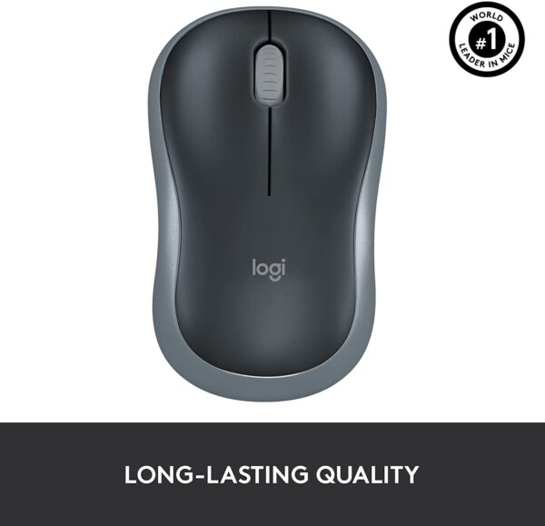 Logitech M185 Wireless Mouse 1000 DPI Optical Tracking - Image 5