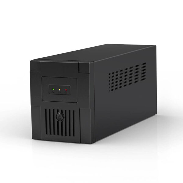 Line Interactive Uninterruptible Power Supply Offline UPS 2000VA / 700W, 12V 9Ah*2 – LED Light – EU Socket, EU Plug –  230VAC, 60/50HZ – Short Circuit ,Overload, Battery Discharge And Overcharge, Surge Protection – For Home Office, Desktop PC & Home Electronics - Image 5