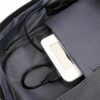 Laptop Backpack - for Tablets & Laptops up to 15.6" - Waterproof - Electronics Protection  - Scratchproof - Travel Friendly - Organized Compartments - USB Charge Port - Slim Casual Business Design - Heavy Duty - 42 x 12 x 30 cm - GREY - Image 17