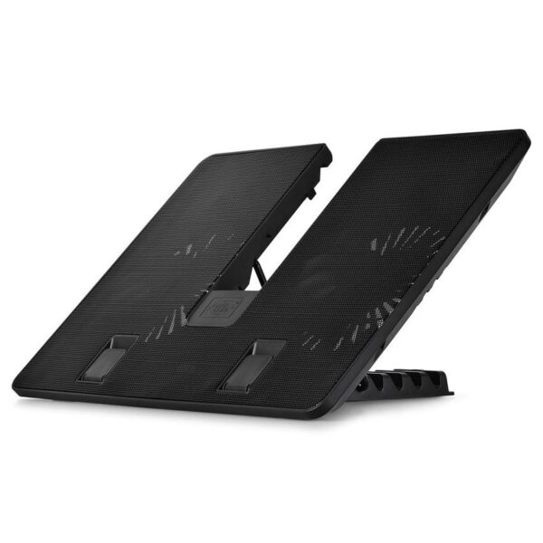 Deepcool U-PAL U Shape Design Laptop Cooler, Up to 15.6, Two 14cm fans, USB 3.0 Pass-through, Angel adjustable - Image 7