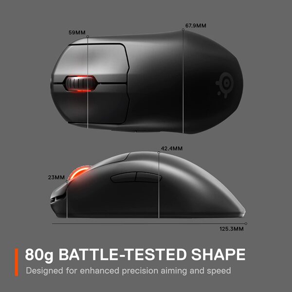 SteelSeries Esports Wireless FPS Gaming Mouse Prime Edition "OPENBOX" - Image 6