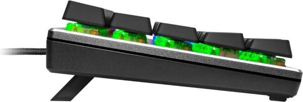 Cooler Master SK620 60% Space Gray Mechanical Low Profile Gaming Keyboard, Blue Switches, Customizable RGB, Ergonomic Design, Brushed Aluminum Panel ,USB-C Connectivity, Mac/Windows - Image 3
