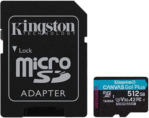 KINGSTON MICRO SD 512GB 170MB/S CANVAS GO PLUS - Image 3