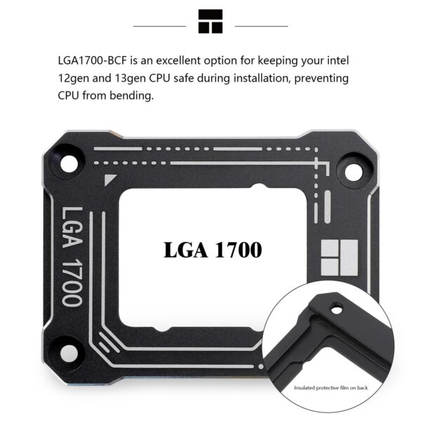 Thermalright LGA1700-BCF Black 12/13 Generation Intel Anti-Bending Fastener, Bending Type Pressure Plate. - Image 6