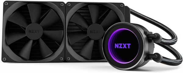 NZXT Kraken X62 280mm - RL-KRX62-02 - AIO RGB CPU Liquid Cooler - CAM-Powered - Infinity Mirror Design - Image 2