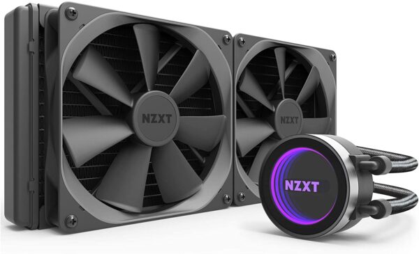 NZXT Kraken X62 280mm - RL-KRX62-02 - AIO RGB CPU Liquid Cooler - CAM-Powered - Infinity Mirror Design