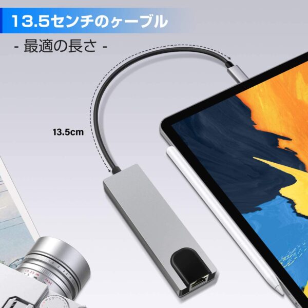 USB Hub 5 in 1 type-c Converter Adapter BYL-2007 - Image 8
