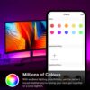 Tapo Smart LED Light Strip, 5m, Wi-Fi App Control RGB Multicolour LED Strip, PU Coating, Works with Alexa & Google Home, Suitable for TV Gaming Lounge DIY Decoration (Tapo L920-5) - Image 8