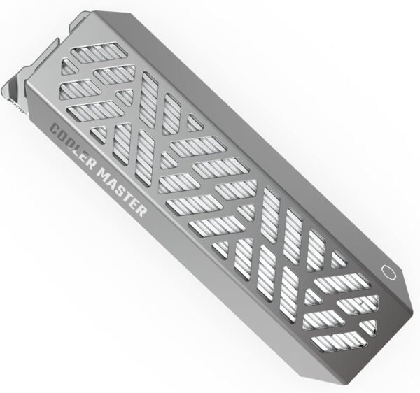 Cooler Master Oracle AIR High Speed NVME M.2 SSD Enclosure, Full Toolless, Aluminum, USB 3.2 Gen 2 Type-C, Write | Read Gbp 10 ,Write |  Read MB/s 1054 , SSD Size 2280|2260|2242|2240|2230 - Image 2