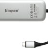Kingston Nucleum USB C Hub, Type-C Adapter Connect USB 3.0, HDMI, SD/MicroSD , White - Image 6
