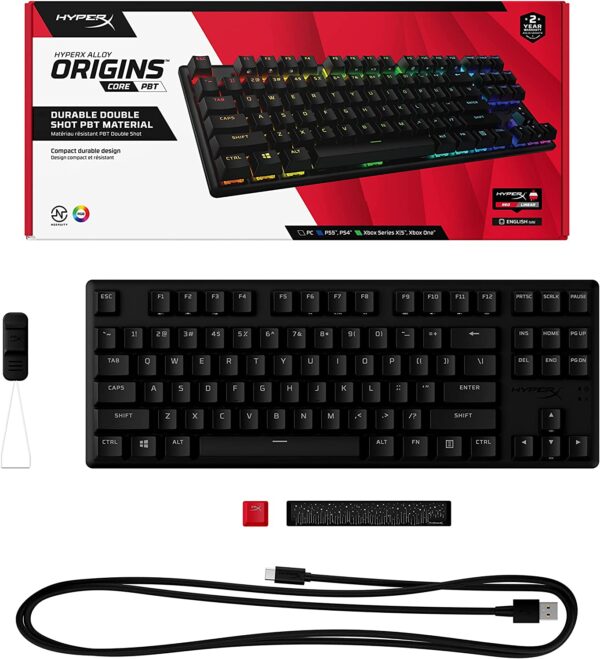 HyperX Alloy Origins Core PBT - TKL Mechanical - Image 8