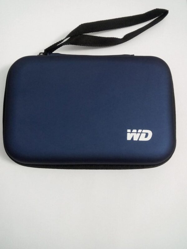 Western Digital External Hard Disk Drive Bag - HARD SHELL COVER- NAVY BLUE
