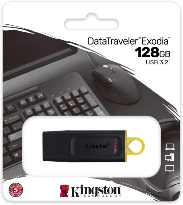 USB KINGSTON 128GB DataTraveler Exodia USB 3.2 DTX/128GB