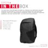 HP OMEN Transceptor 15.6-inch Backpack, black - Image 3