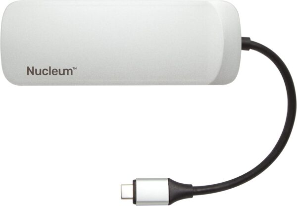 Kingston Nucleum USB C Hub, Type-C Adapter Connect USB 3.0, HDMI, SD/MicroSD , White - Image 7