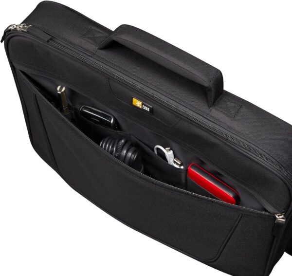 Case Logic 15.6-Inch Laptop Case Bag (VNCI-215) Heavily Padded Document & Accessories Multi Organization Pockets- Black - Image 4