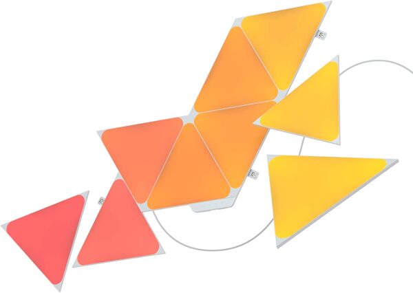 Nanoleaf Shapes Triangles Starter Kit - 9 Light Panels - Image 7