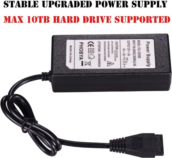 SATA/PATA/IDE Drive to USB 2.0 Adapter Converter Cable for 2.5/3.5 Inch Hard Drive/5 inch Optical Drive with External AC Power Adapter - Image 3