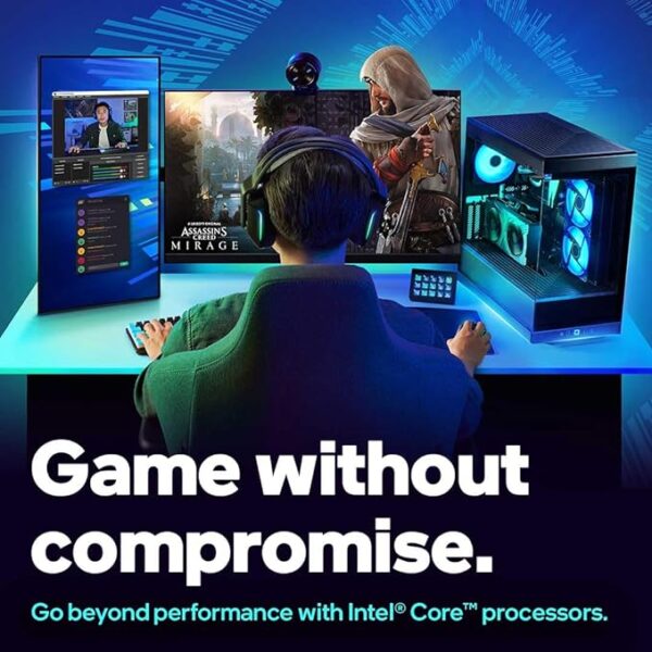 Intel Core i5-14400F CPU Raptor Lake Refresh Desktop Processor 10 cores (6 P-cores + 4 E-cores) up to 4.7 GHz LGA1700 - TRAY - NO BOX - Image 4